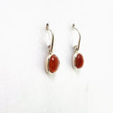 Sunstone Oval Cabochon Earrings PEGJ194