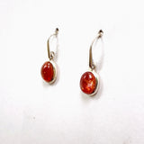 Sunstone Oval Cabochon Earrings PEGJ194