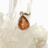 Sunstone Teardrop Faceted Pendant PPGJ938