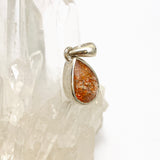 Sunstone Teardrop Faceted Pendant PPGJ938