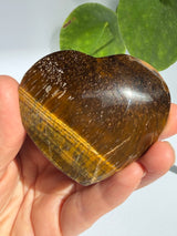 Golden Tiger's Eye Heart TEGH-01
