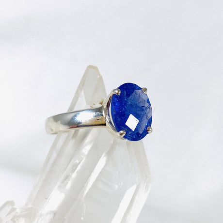 Tanzanite Oval Faceted Ring s.7 PRGJ298