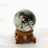 Tourmalinated Quartz Sphere BTQS-02