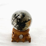 Tourmalinated Quartz Sphere BTQS-02