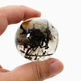 Tourmalinated Quartz Sphere BTQS-02