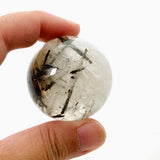 Tourmalinated Quartz Sphere BTQS-02