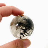 Tourmalinated Quartz Sphere BTQS-02