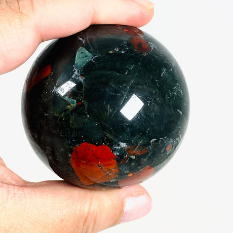 African Bloodstone Sphere ABS-2 - Nature's Magick