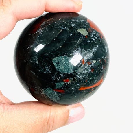 African Bloodstone Sphere ABS-2 - Nature's Magick