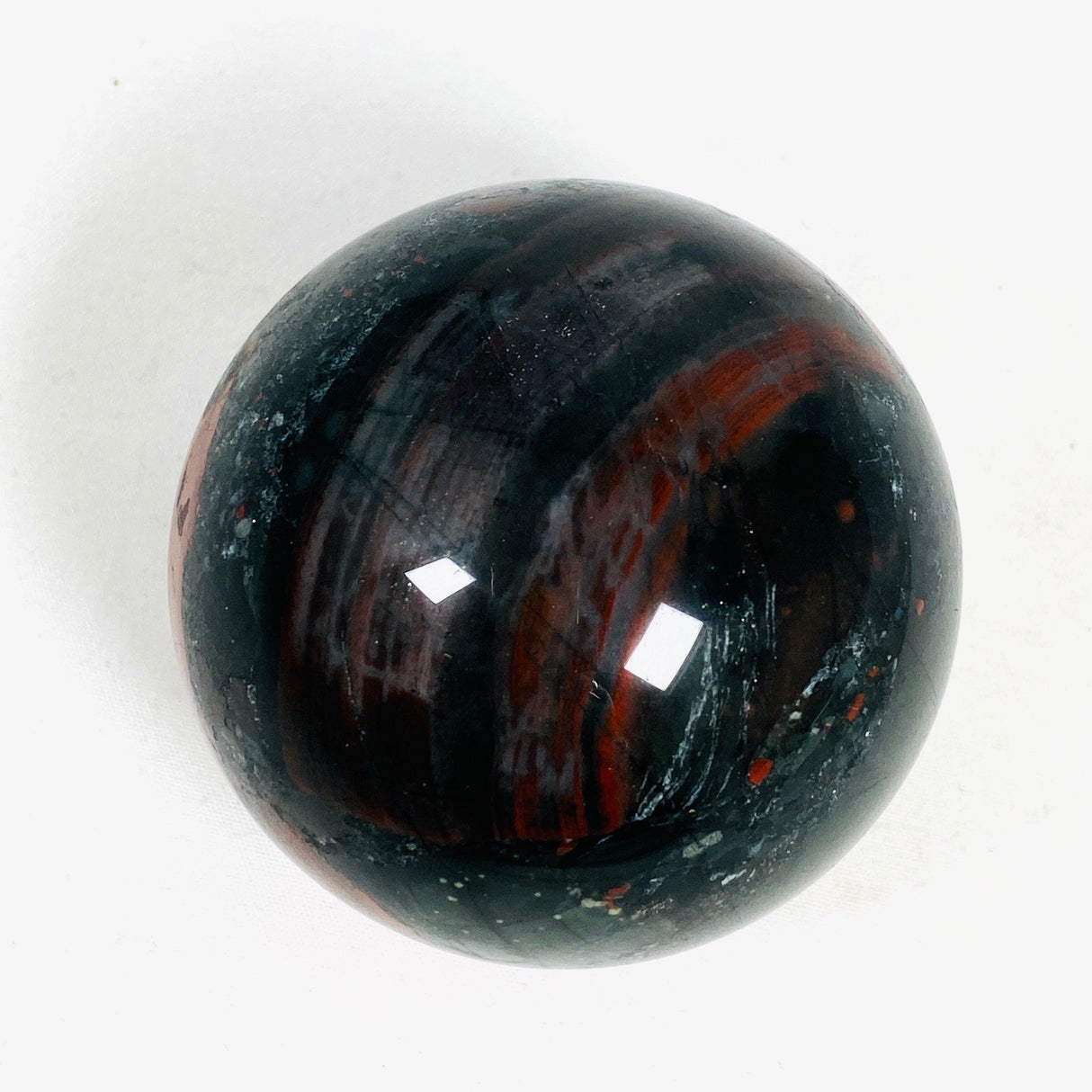 African Bloodstone Sphere ABS-5 - Nature's Magick