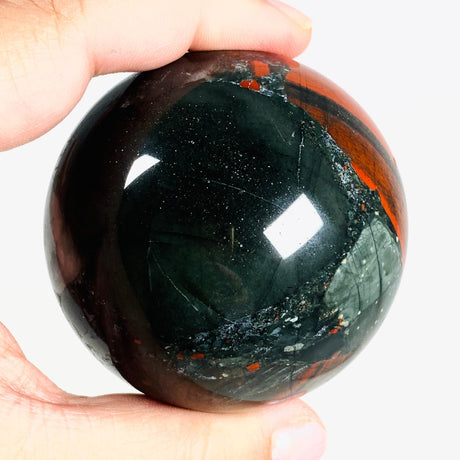 African Bloodstone Sphere ABS-5 - Nature's Magick