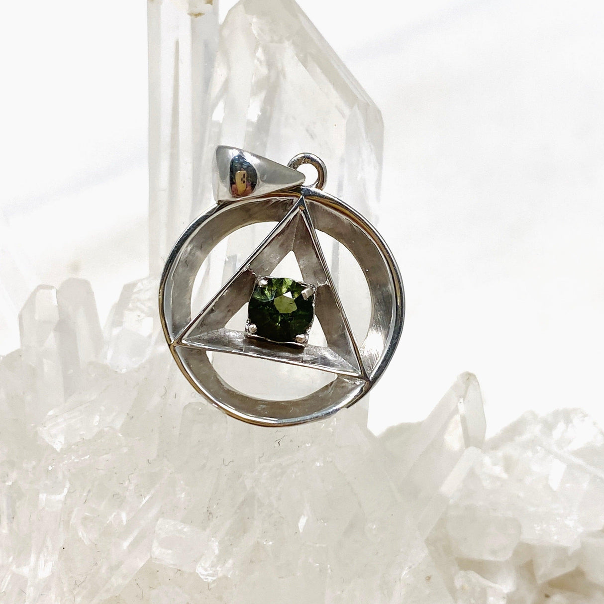 Alchemy Moldavite Pendant IVMP-02 - Nature's Magick