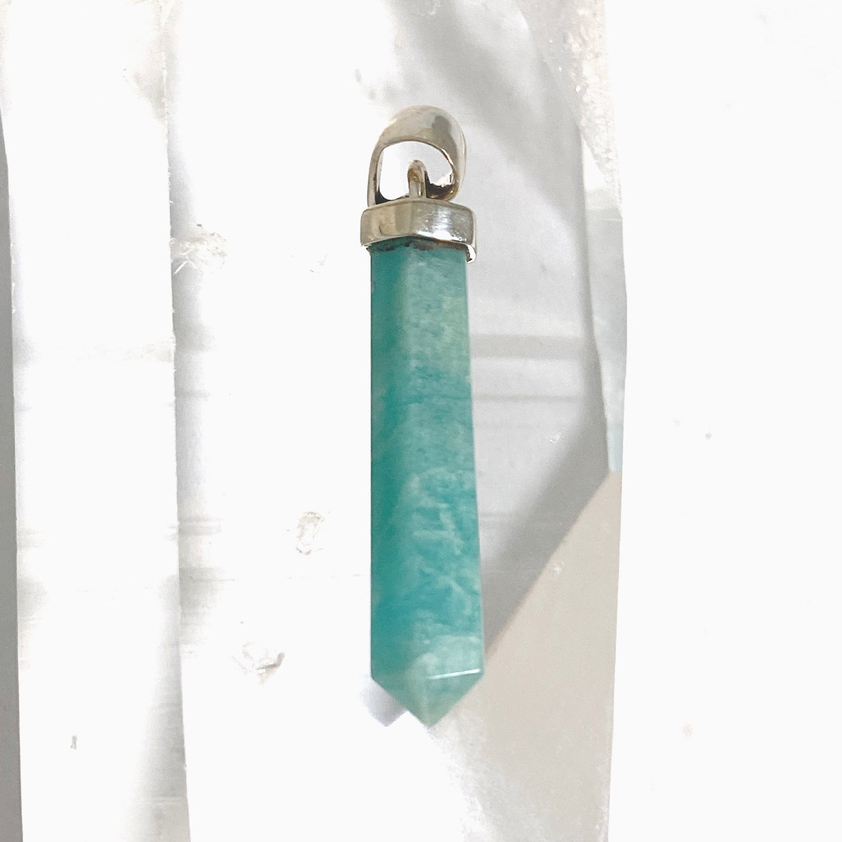 Amazonite Capped Point Pendant PPGJ1241