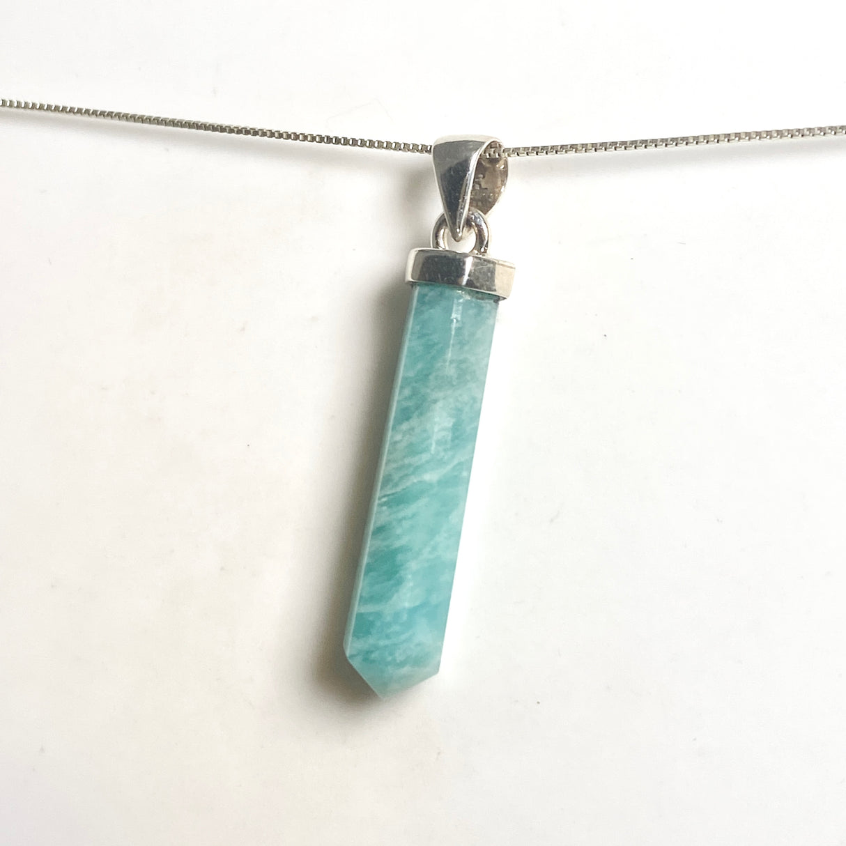 Amazonite Capped Point Pendant PPGJ1241