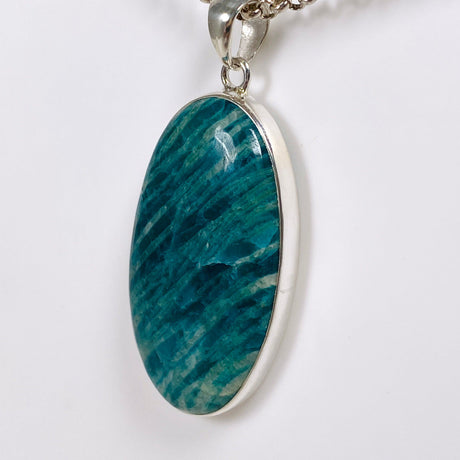 Amazonite oval pendant KPGJ3737 - Nature's Magick