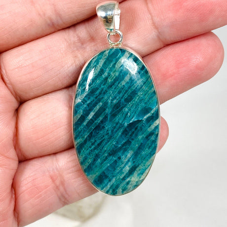 Amazonite oval pendant KPGJ3737 - Nature's Magick