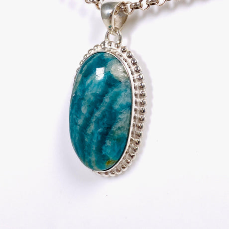 Amazonite oval pendant KPGJ3739 - Nature's Magick