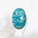 Amazonite oval ring s.10 KRGJ2889 - Nature's Magick