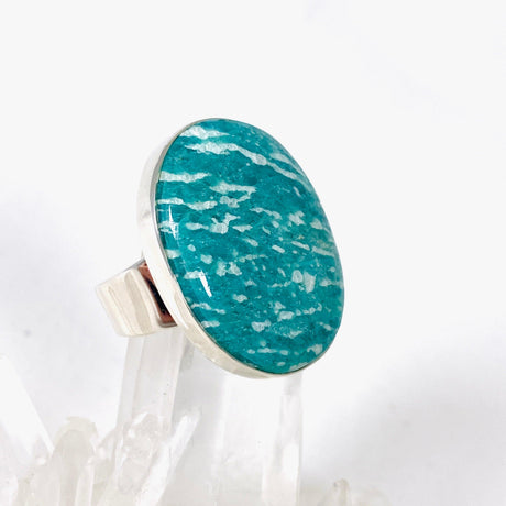 Amazonite oval ring s.11 KRGJ2890 - Nature's Magick