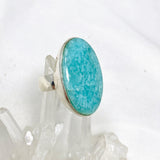 Amazonite Oval Ring Size 11 PRGJ464 - Nature's Magick