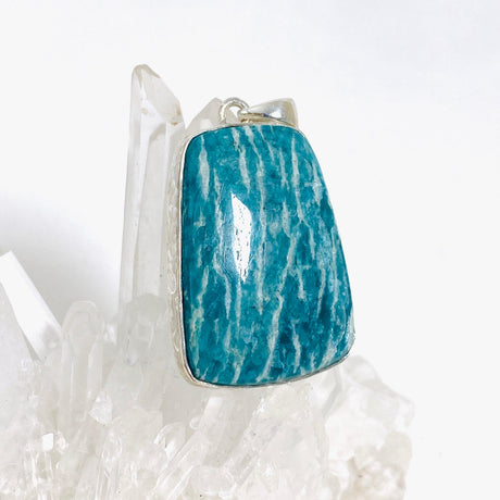 Amazonite rectangular pendant KPGJ3760 - Nature's Magick