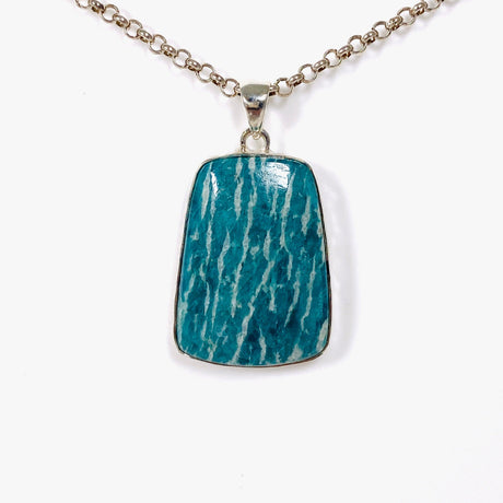 Amazonite rectangular pendant KPGJ3760 - Nature's Magick