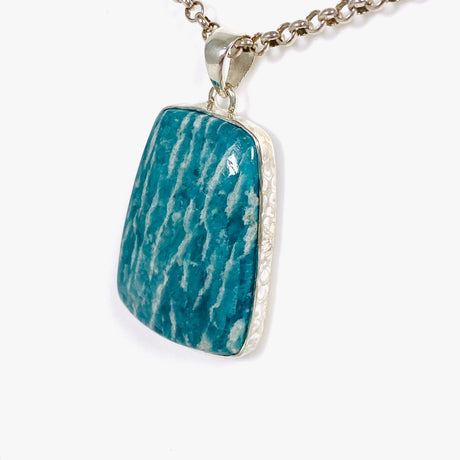 Amazonite rectangular pendant KPGJ3760 - Nature's Magick