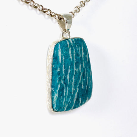 Amazonite rectangular pendant KPGJ3760 - Nature's Magick