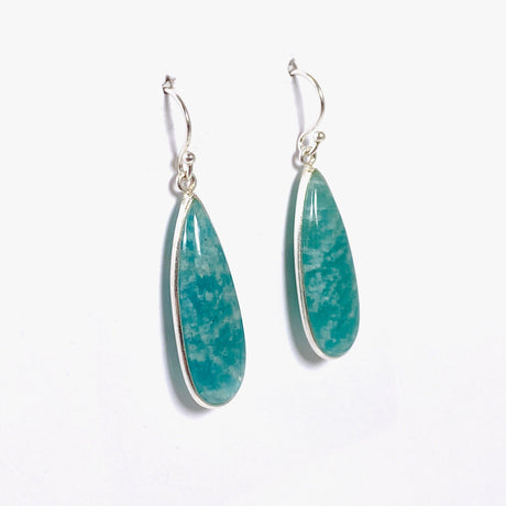 Amazonite teardrop earrings KEGJ1317 - Nature's Magick