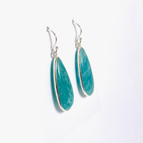 Amazonite teardrop earrings KEGJ1318 - Nature's Magick