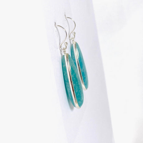 Amazonite teardrop earrings KEGJ1318 - Nature's Magick