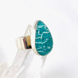 Amazonite teardrop ring s.9 KRGJ2893 - Nature's Magick