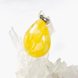 Amber drop pendant AMB148 - Nature's Magick