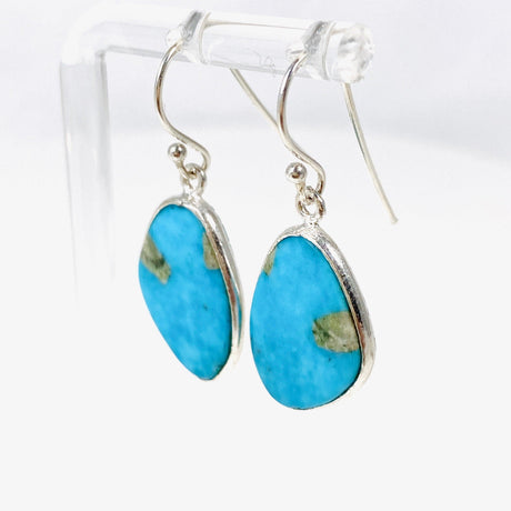 American Turquoise Freeform Earrings KEGJ1430 - Nature's Magick