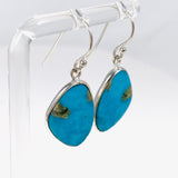 American Turquoise Freeform Earrings KEGJ1430 - Nature's Magick