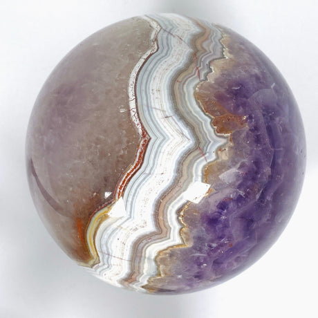 Amethyst Agate sphere AMAS-01 - Nature's Magick