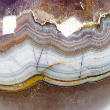 Amethyst Agate sphere AMAS-01 - Nature's Magick