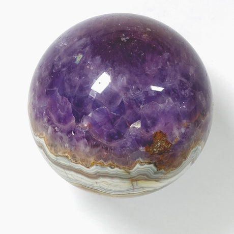 Amethyst Agate sphere AMAS-01 - Nature's Magick