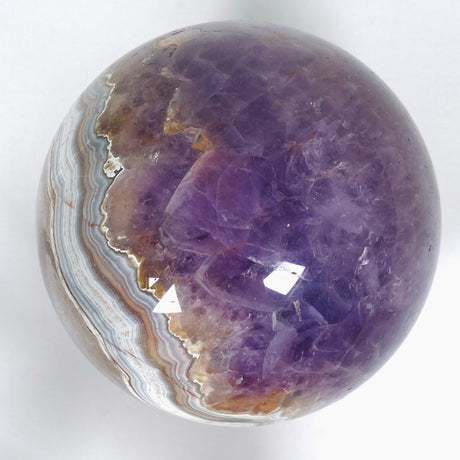 Amethyst Agate sphere AMAS-01 - Nature's Magick