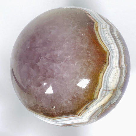 Amethyst Agate sphere AMAS-01 - Nature's Magick