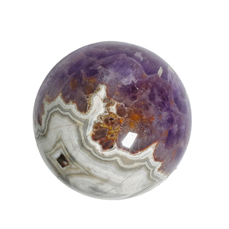 Amethyst Agate sphere AMAS-02 - Nature's Magick