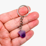 Amethyst Crystal Keychain - Nature's Magick