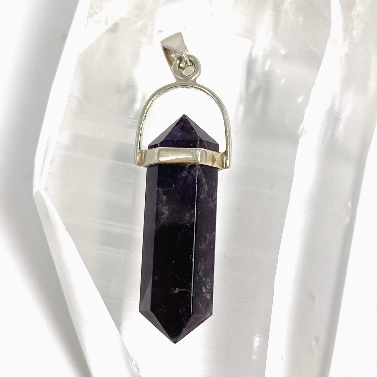 Amethyst Double Point Pendant PPGJ1233