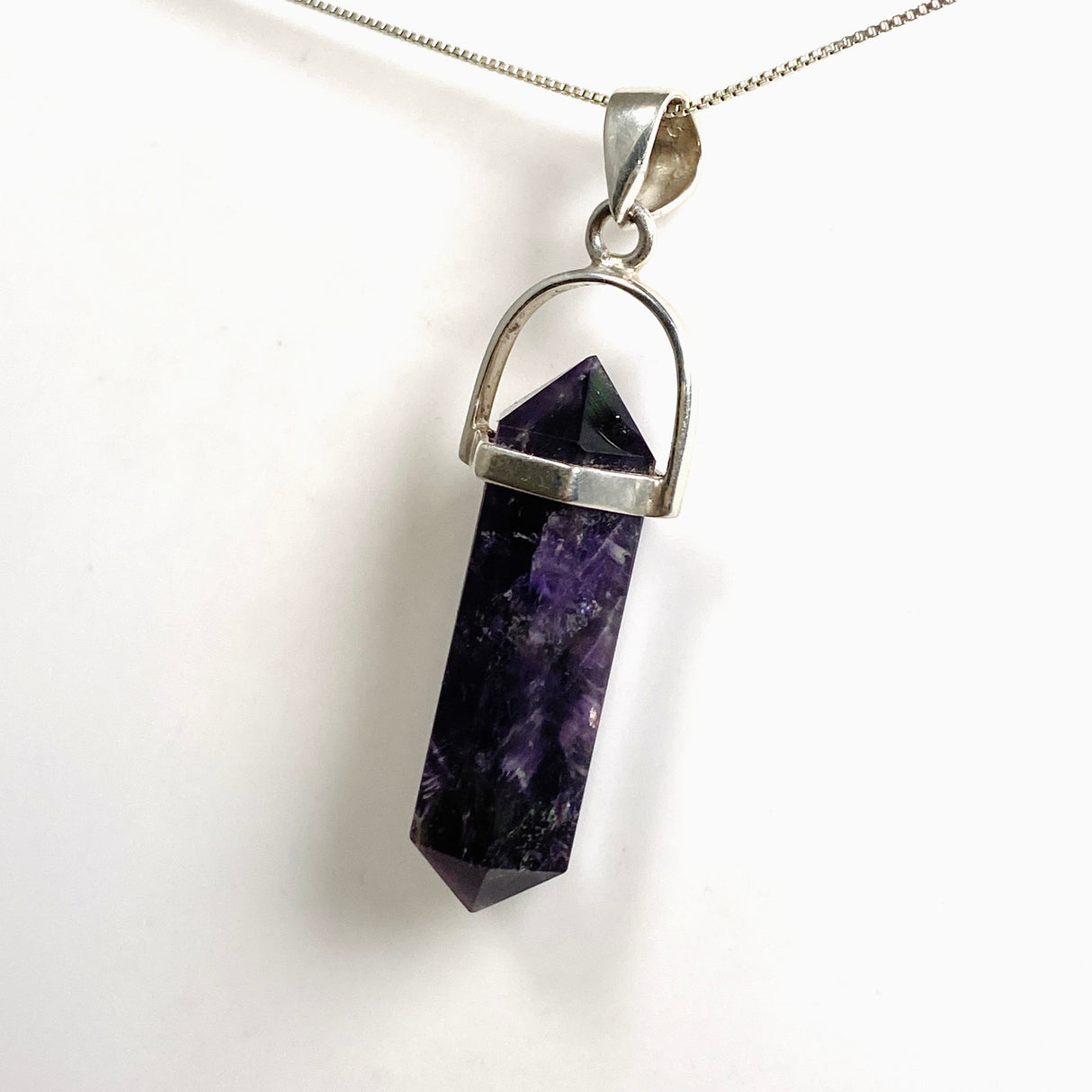 Amethyst Double Point Pendant PPGJ1233