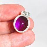 Amethyst faceted oval pendant KPGJ3934 - Nature's Magick