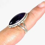 Amethyst marquise ring s.9 KRGJ2976 - Nature's Magick