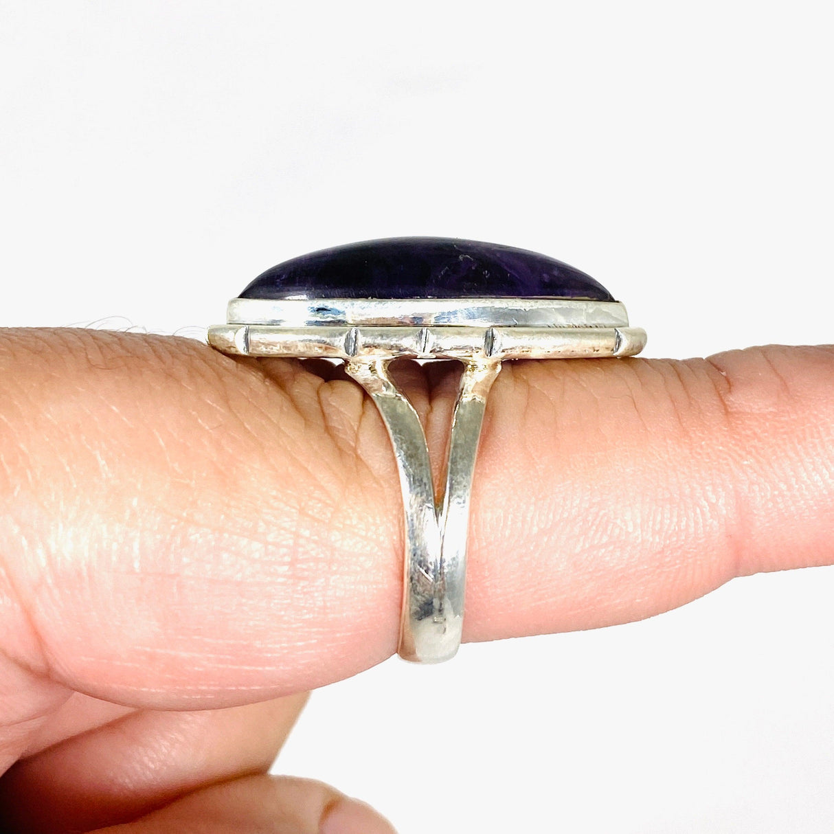 Amethyst marquise ring s.9 KRGJ2976 - Nature's Magick