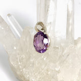 Amethyst Oval Faceted Pendant PPGJ1291