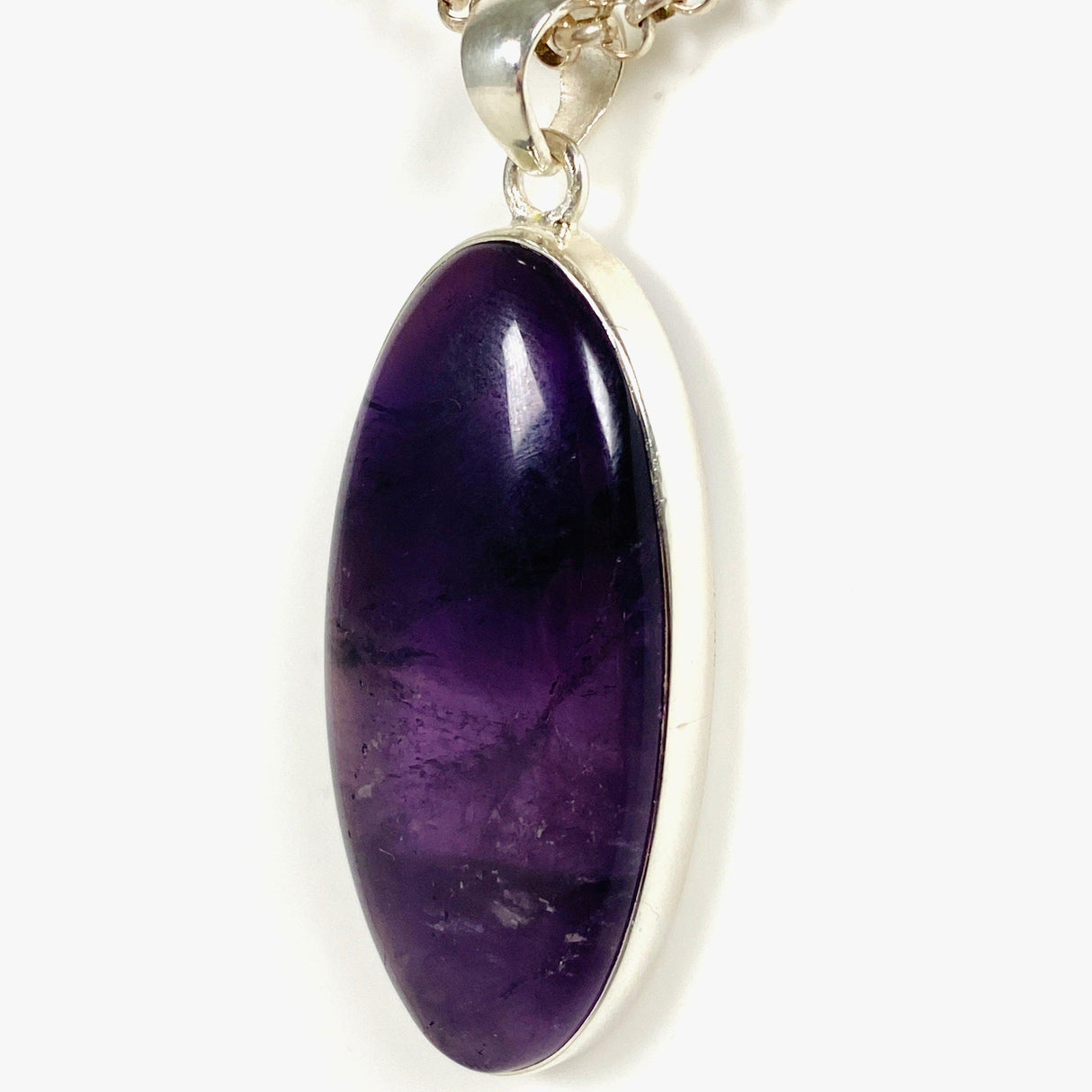 Amethyst oval pendant KPGJ3960 - Nature's Magick