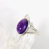 Amethyst oval ring s.10 KRGJ2951 - Nature's Magick